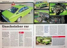 Oldtimer Praxis 3005) Opel Kadett C Coupe 1200 S mit 60PS in einer seltenen Vors