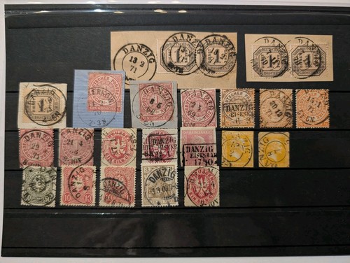 Danzig stempel auf - danzig, marken
