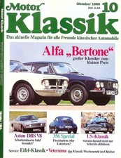 1) Motor Klassik 10/1989 - Alfa Romeo 2000 GTV mit 1 - Alfa Romeo GTA 1300 Junio