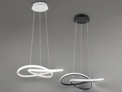 Led pendelleuchte schwarz - led, oder