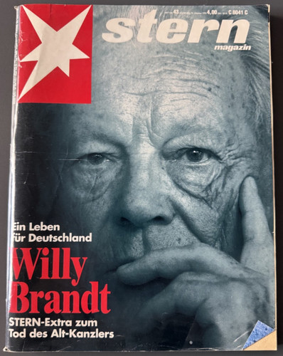 Stern magazin willy brandt - stern,