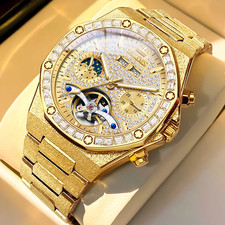 Herrenuhr Automatikuhr Gold