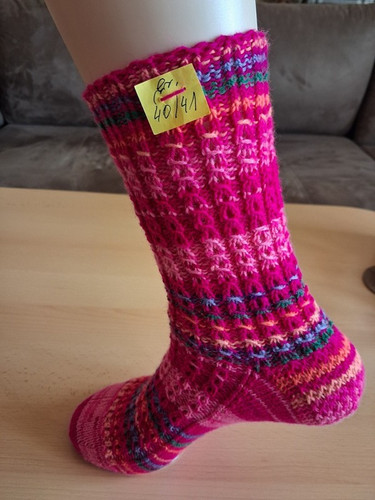 Handgestrickte socken gr - handgestrickte,