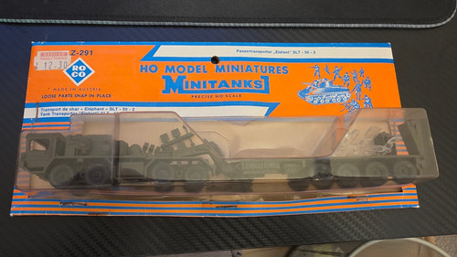 Roco 291 panzertransporter - z-291,