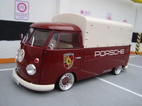 Bulli porsche mit - 1:18,