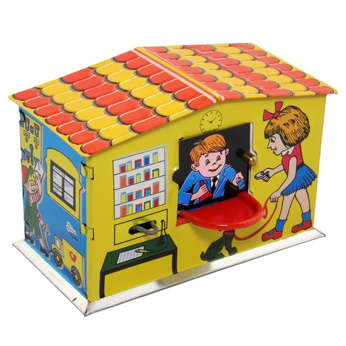 Haus spardose postamt - spardose,