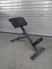 Hyperextension Rückentrainer - Klappbar, Höhenverstellbar, bis 120 kg, mit...