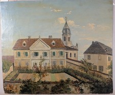 Kleiner Pfarrgarten, um 1850