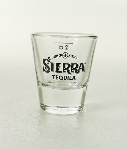 Sierra tequila shotglas cl - tequila,