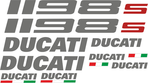 Ducati 1198s replica - ducati, decals