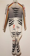 Bogner DSV Rennanzug Abfahrt Gr. M Downhill Skirennanzug Grau 18/19 N. Brand
