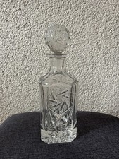 Whiskyflasche Kristallglas geschliffen
