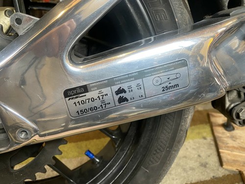 Aprilia rs125 schwinge - aprilia,