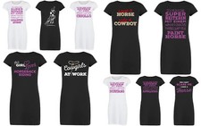 Pferde Nachthemd Damen -