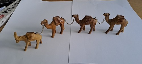 Krippenfiguren kamelkarawane - krippenfiguren,