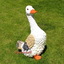 Gans Gänse Dekofigur Garten Ostern Figur Statue Dekoration Bauernhof Sommer Deko