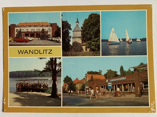 Ddr ansichtskarte wandlitz - ansichtskarte,