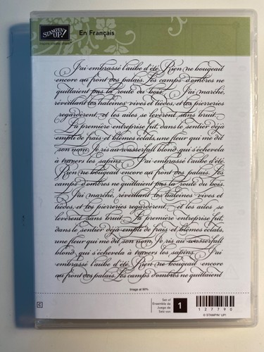Stempelset stampin - stempelset, up