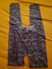 Strumpfhose, Einheitsgröße, mehrfarbig mit Glitzer *ungetragen*