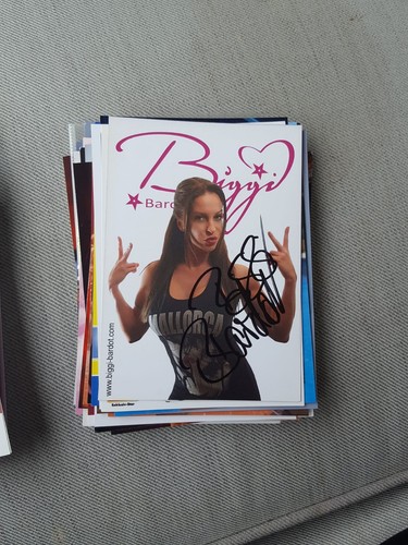 Biggi bardot original signed - biggi, bardot,