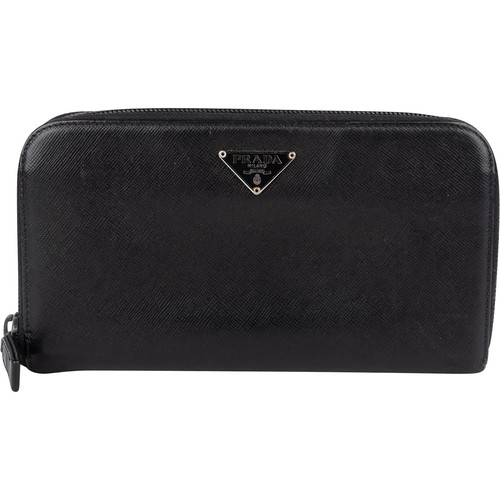 Prada black saffiano leather - prada,