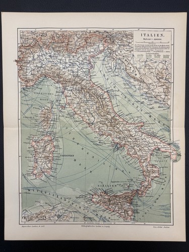 Antike historische landkarte - antike,