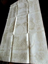 Jugendstil Leinen Handtuch