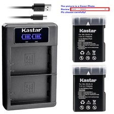 Kastar Battery LCD Charger for