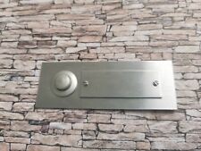 Einbau Klingeltaster Edelstahl Klingeldrücker Taster Klingelplatte Echtmetall