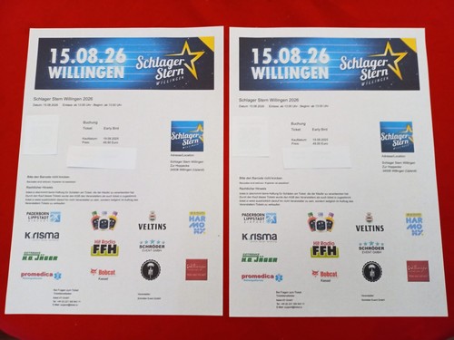 Schlager stern willingen - stern, 2
