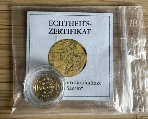 Goldmünze 100 euro frankreich - goldmünze,