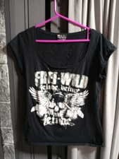 Frewild Damen Shirt schwarz