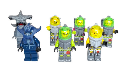 Lego atlantis minifiguren - atlantis,