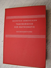 Taschenbuch der Mathematik. 19., völlig überarbeitete Auflage. I. N. Bronstein K