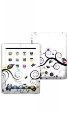 iPad 3 Skin Case Cover Trees Birds