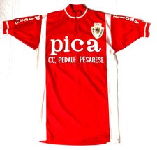 Vintage Radtrikot Rot Pica