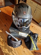 Scorpion Klapphelm EXO-TECH EVO CARBON SOLID Glanz Gr. XL 60/61