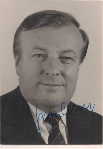 Autogramm august lang - autogramm,