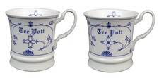2er Set Porzellan Becher