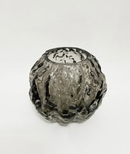 Rauchglas Kugelvase Mid