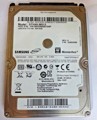 Samsung 500gb st500lm012 - samsung,