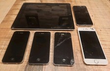 1x iPad 2 64GB, 1x IPhone 6s, 1x iPhone 6, 3x iPhone 4 | Zustand: Defekt