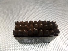 alte Schlagzahlen Schlagbuchstaben DDR