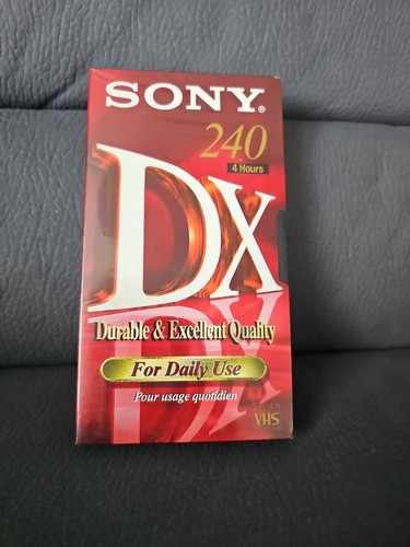 Sony vhs 240 videokassette - 240, dx