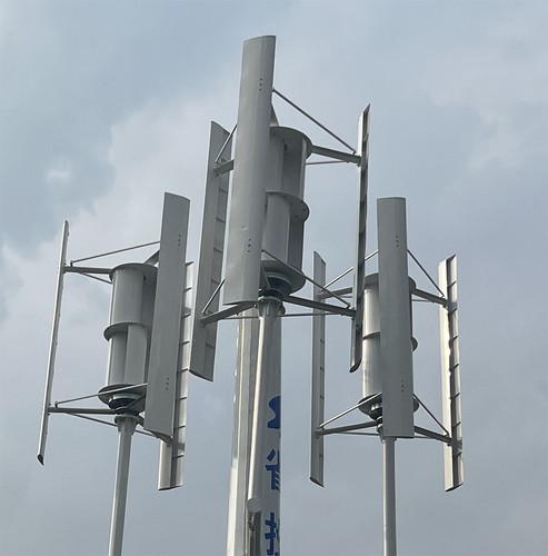 Vertikale 6000w windgenerator - vertikale,