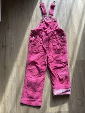 Latzhose, Pink, Cord
