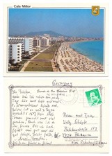 128803 - Cala Millor, Mallorca - Ansichtskarte, gelaufen 29.3.1993