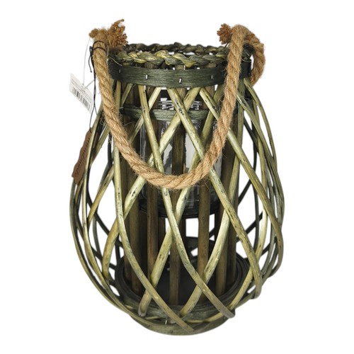 Laterne aus rattan - aus, höhe