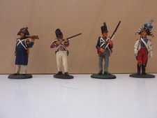 4 Del Prado Figuren Soldat, Tambour-Major, Sergeant, Carabinieri, TOP!!