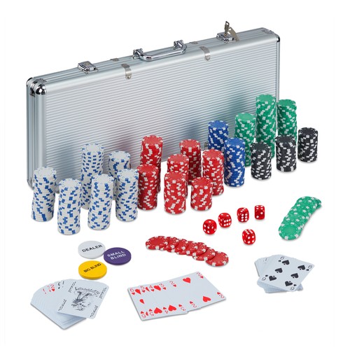 Pokerkoffer poker set - pokerkoffer, poker-set